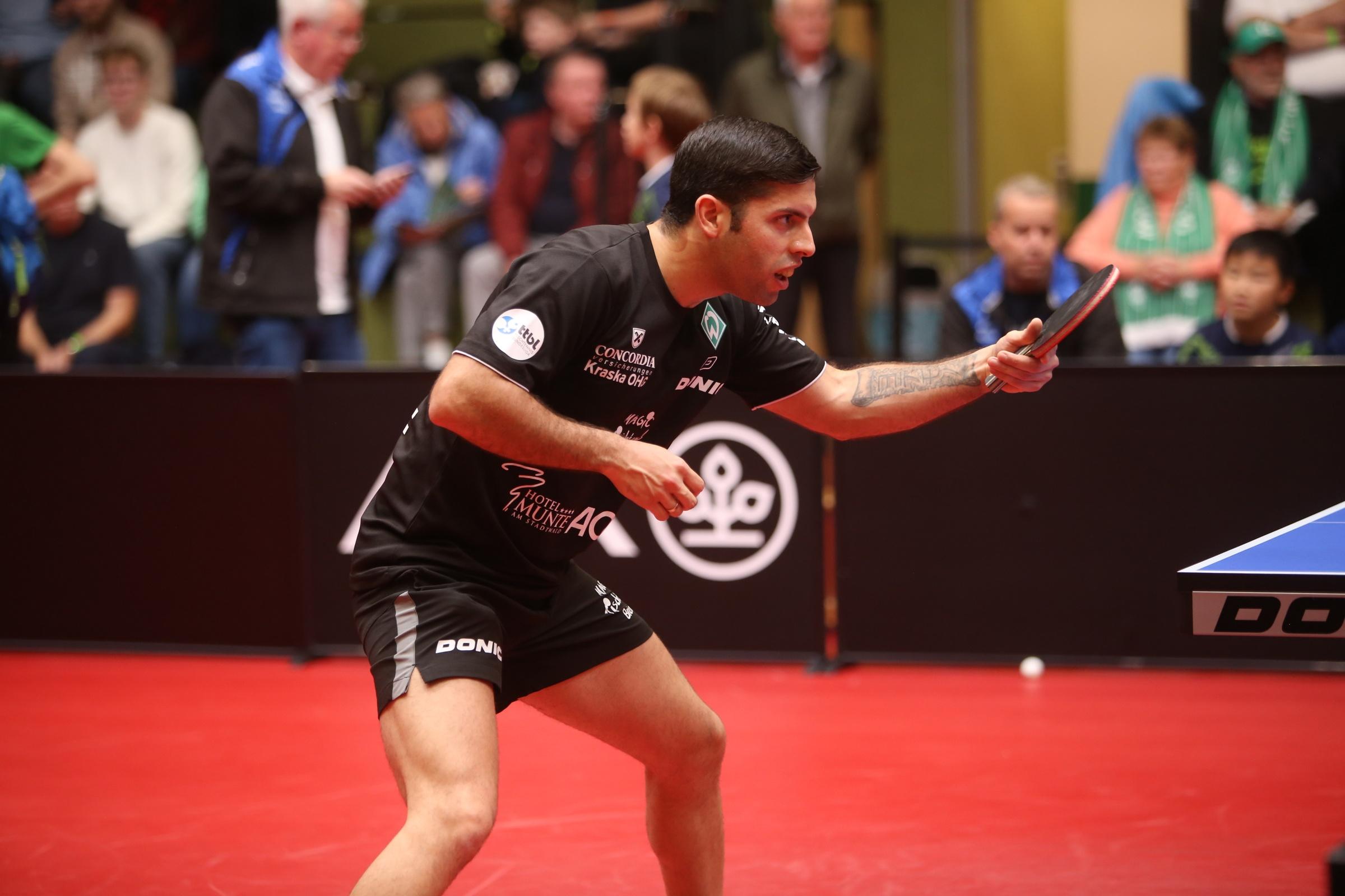Mehr über den Artikel erfahren TTBL Bremen – Saarbrücken 3:2